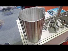 Wedge Wire Screen 304 roestvrij staal Filterstukken OD 53mm