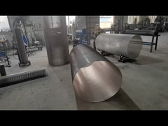 SS 304 Filter Rotary -scherm Drum Johnson Slot Screen Basket