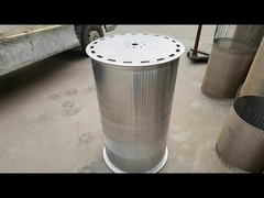 SS316L Profiel Draad Wedge Draad Screen Pipe