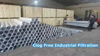 Hoogwaardig, koolstofarm gegalvaniseerd 8-5/8" waterputscherm