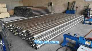 AISI 304 OD 4-1/2" waterputscherm voor zandbestrijding