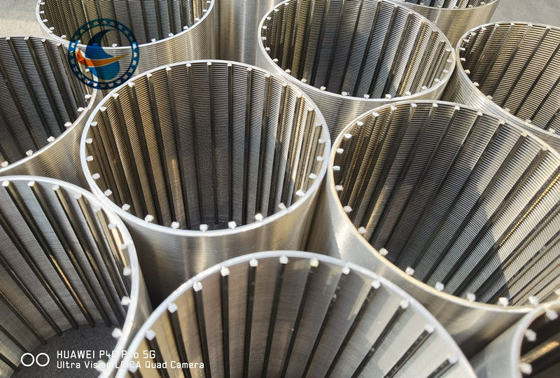 Industriële wigdraadfilter Vee draad steunstaaf voor optimale filtratie