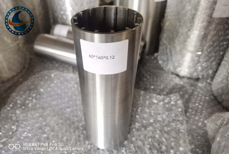 Industriële wigdraadfilter Vee draad steunstaaf voor optimale filtratie