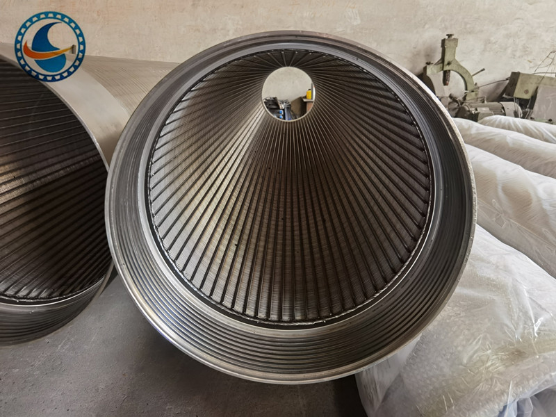 Galvanisatie en SS 304 Johnson Wedge Draad Water Well Screen Filter Pipe
