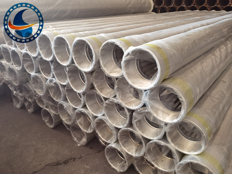 12-3/4 inch 304L roestvrijstalen draad omwikkeld scherm voor zandbestrijding