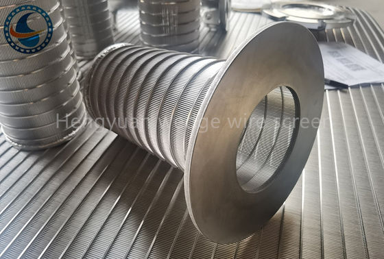 Roestvrij staal 180mm Dia Wedge Wire Mesh Screen voor Automatische Rioleringsfilters