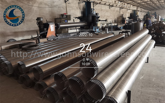 Low Carbon Gegalvaniseerde Johnson Vee Wire Screen 8-5/8