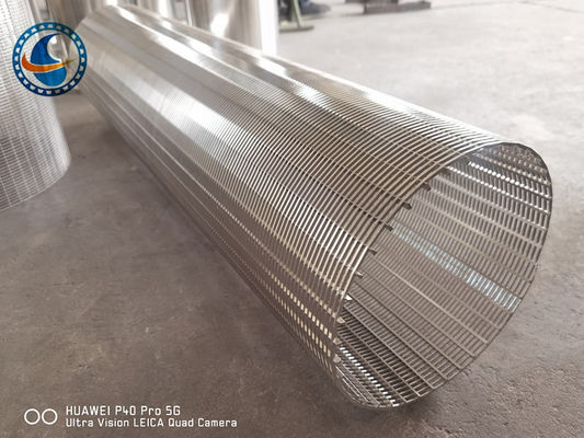 Ononderbroken van het de Draadscherm van de Groefwig het Roestvrije staal Hoog Open Gebied