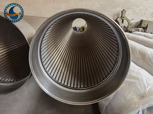 16 de“ Einden van Ss316l Johnson Wire Screen With Threaded voor Waterput