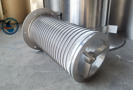 Ss304 Fito Wedge Wire Screen Filter Voedselverwerking