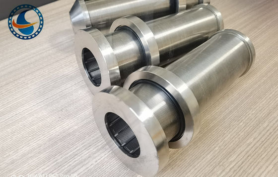 Od 60mm Wedge Wire Mesh Screen Filters Duurzaam roestvrij staal 316l