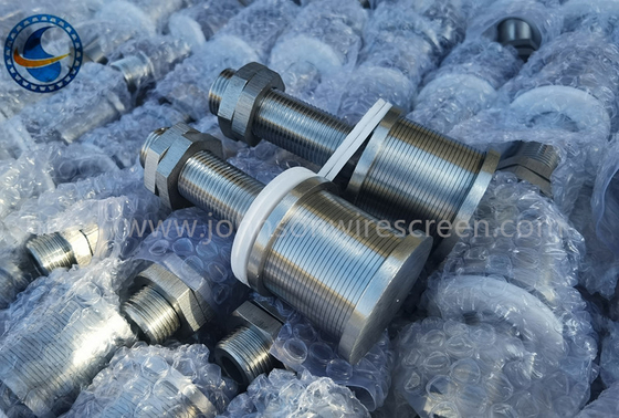 SS316L OD 57mm Hoogdruk Wedge Wire Screen Nozzles