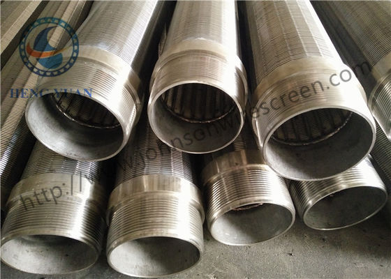 Ronde Hoge de Productieefficiency van Johnson Vee Wire Screen Thread Couplings