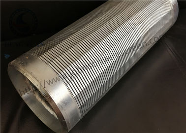 Het Lage Koolstofstaal Gegalvaniseerd Materiaal van Johnson Wound Water Well Screen