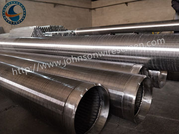 Van het het Roestvrije staalwater van het oliegas de Putfilterpijp, Johnson Wedge Wire Screens