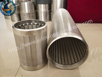 Hoog Efficiënt Magnetisch het Roestvrije staalmateriaal van Johnson Wedge Wire Screens Non