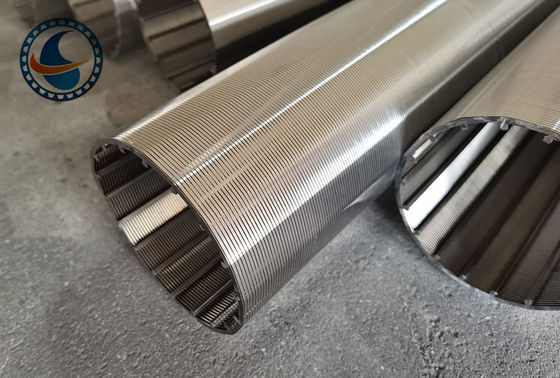 SS316L 300μm wedge draad schermmaas voor afvalwaterbehandeling