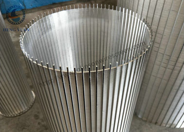 304 rang Johnson Screen Filter Basket, de Draad Mesh Drum van de Waterbehandeling