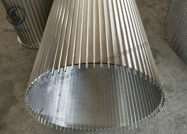 Roestvrijstalen 316l roterende zandscreening Johnson Wound Screen Filter Drum