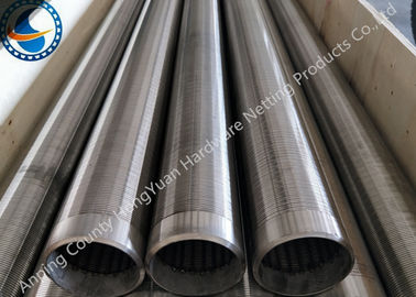 Van de de Wigdraad van de filtratiev-vorm de Materialen van Mesh Sand Control Stainless Steel