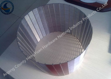 Draad van het het Scherm de Anticorrosieve 1.5*2mm Profiel van LGG Vee Stainless Steel Wedge Wire