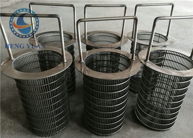 SS het Roterende Trommelscherm Johnson Wedge Wire Screen Heat FITO Filter Cylinder