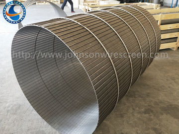 Binnendiameter 1250mm het Afvalwater van Draadmesh drum full welded for