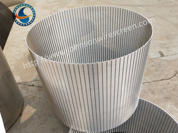 De Draad Mesh Screen Anti van de waterzuiveringsinstallatiewig - Corrosie 1,0 Mm Groef het Openen
