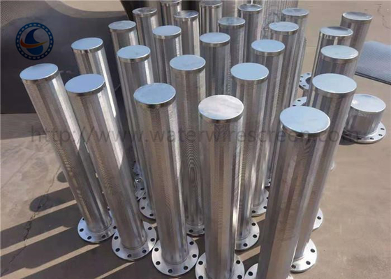 De Filter Johnson Wire Screen Stainless Steel 304 van de flenskandelaar