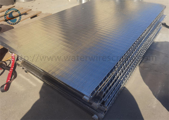 Johnson Wedge V draadzeeffilterpaneel voor bierapparatuur